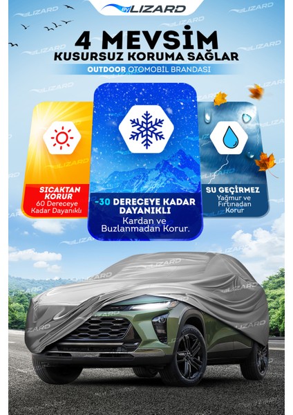 Chevrolet Trax Araba Brandası - Oto Örtüsü - Kılıfı fiyatları