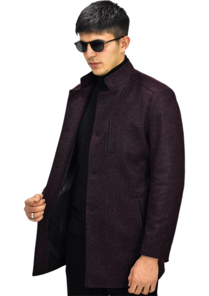 Erkek Hakim Yaka Kaşe Kaban BGL-ST03412 fiyatları