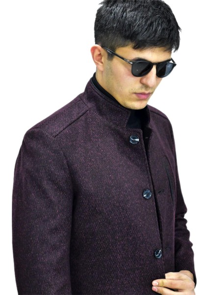 Erkek Hakim Yaka Kaşe Kaban BGL-ST03412 indirimleri