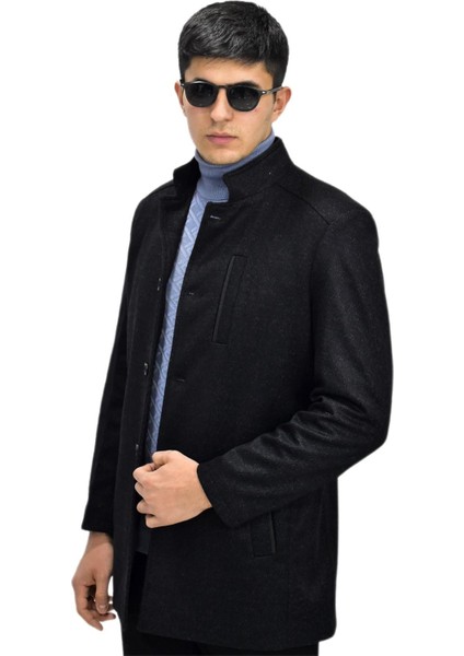 Erkek Hakim Yaka Kaşe Kaban BGL-ST03412 fiyatları