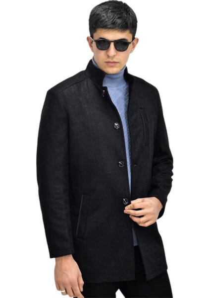 Erkek Hakim Yaka Kaşe Kaban BGL-ST03412 modelleri