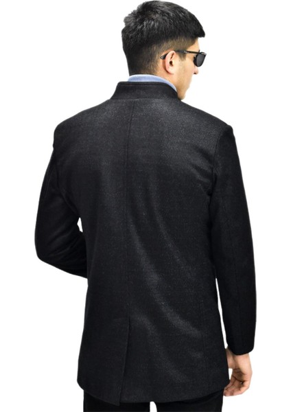 Erkek Hakim Yaka Kaşe Kaban BGL-ST03412 fırsatları