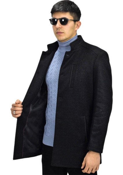 Erkek Hakim Yaka Kaşe Kaban BGL-ST03412 indirimleri