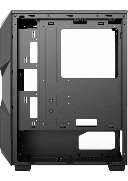 SNT B200 Mid Tower Atx Gaming 4 x Argb x Argb Fanlar ve Kontrolcü Masaüstü Bilgisayar Kasası (POWER YOK)