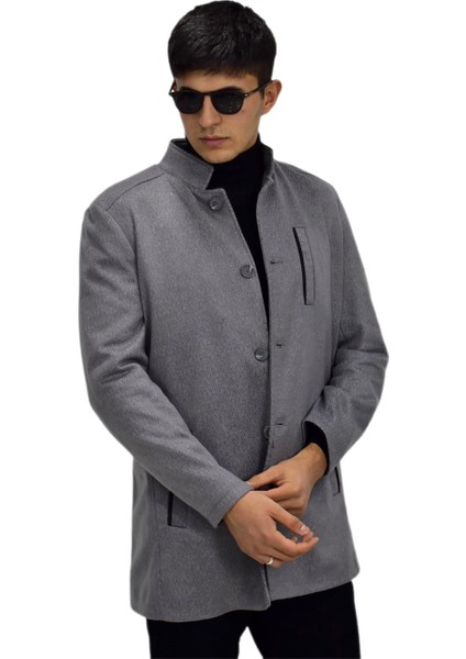 Erkek Hakim Yaka Kaşe Kaban BGL-ST03412 indirimleri