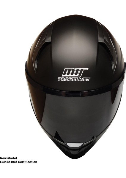 Motosiklet Kask Ece 22.r06 Sertifikalı Güneş Vizörlü Fiber Kask Full Face Motor Kaskı Yeni Sezon