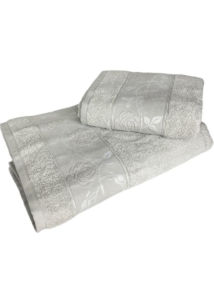 %100 Pamuklu Battal Boy Banyo Havlusu ve Baş Havlusu Takımı