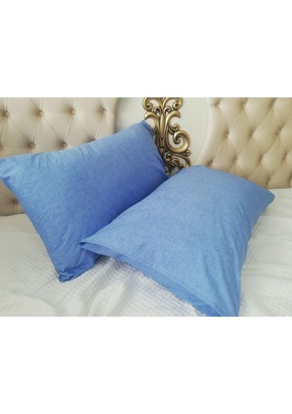 %100 Pamuklu(Ranforce) 2'li Yastık Kılıfı