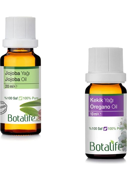 20ml Jojoba Yağı Ve 10ml Kekik Yağı Seti