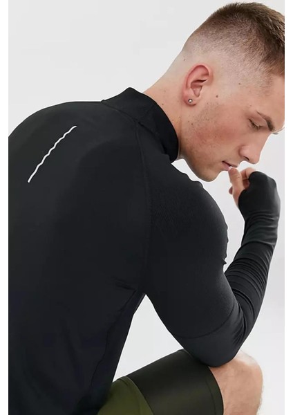 Dri-Fit Running Half Zip Erkek Çeyrek Fermuar Antreman Üstü modelleri