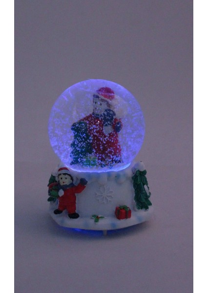 Müzikli Işıklı Noel Küre modelleri