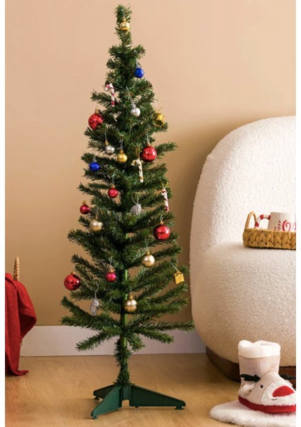 120 cm Yılbaşı Çam Ağacı Seti ve Süsleri fiyatları
