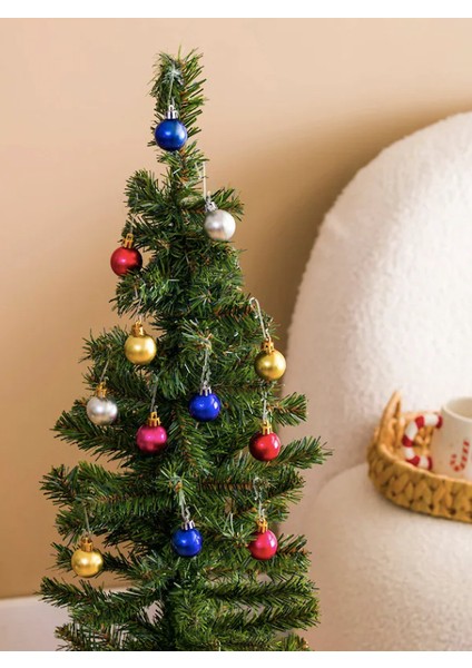 120 cm Yılbaşı Çam Ağacı Seti ve Süsleri modelleri