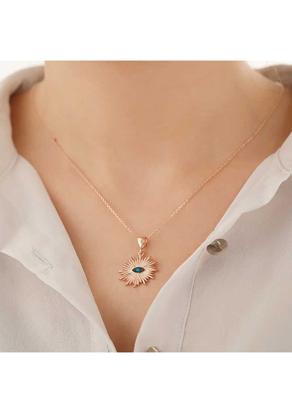 Gümüş Nazar Göz Bayan Kolye fiyatları