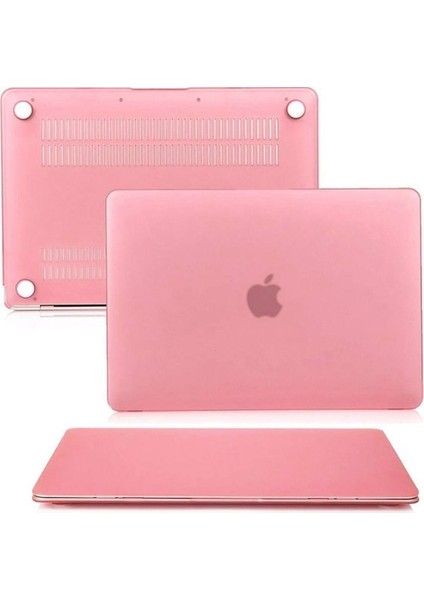 Macbook New Pro 13 M1 M2 2016-2019 A1706/A1708/A1989/A2159 Kapak Koruma Kılıf + Klavye ve Ekram Koruyucu Set
