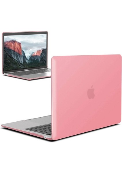 Macbook New Pro 13 M1 M2 2016-2019 A1706/A1708/A1989/A2159 Kapak Koruma Kılıf + Klavye ve Ekram Koruyucu Set