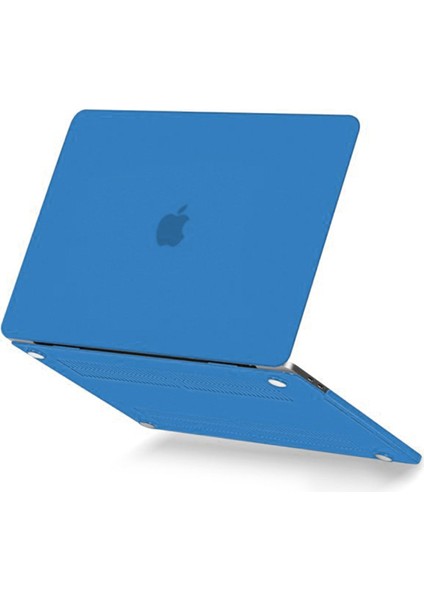 Macbook New Pro 13 M1 M2 2020-2022 A2251/A2289/A2338 Koruyucu Kapak Kılıf + Klavye ve Ekram Koruyucu Set
