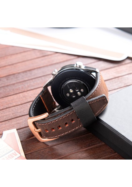 Huawei Watch Gt Gt2 E GT2E GT2PRO Gt3 Pro GT3PRO Huawei Watch 4 Pro Ultimate Deri Kordon Kayış 46 22MM