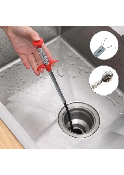 Clamp Tıkalı Lavabo ve Gider Boruları Açma Aparatı Kıskaçlı fırsatları