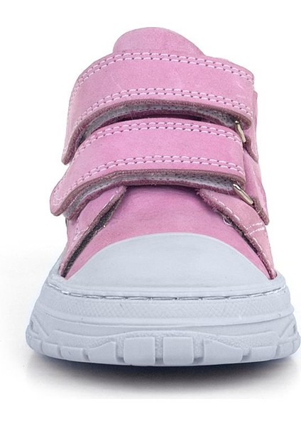 Tails Hakiki Deri Pembe Cırtlı Çocuk Spor Bot modelleri