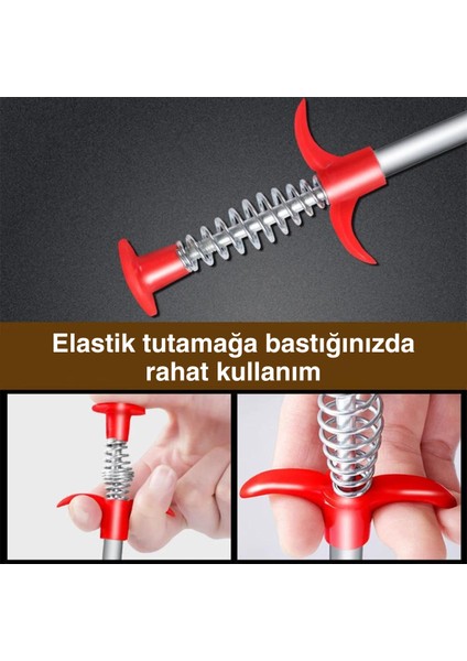 Clamp Tıkalı Lavabo ve Gider Boruları Açma Aparatı Kıskaçlı fırsatları