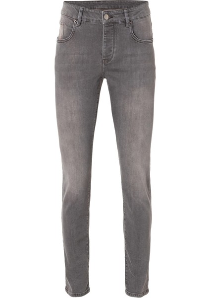 Kahve Renk 5 Cepli Denim Pantolon