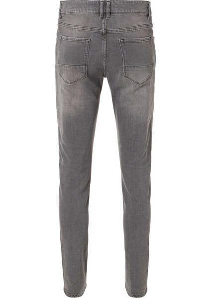 Kahve Renk 5 Cepli Denim Pantolon