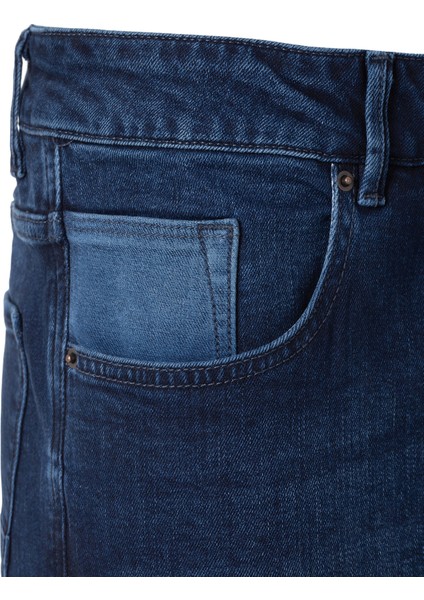 Lacivert Renk 5 Cepli Denim Pantolon