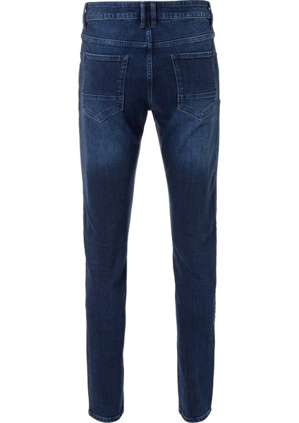 Lacivert Renk 5 Cepli Denim Pantolon