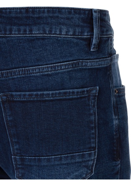 Lacivert Renk 5 Cepli Denim Pantolon