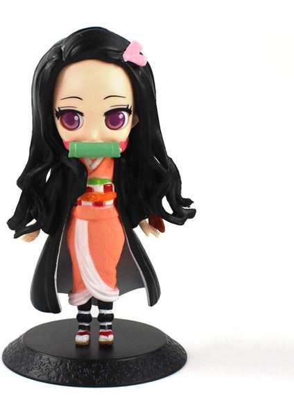 14-16 cm Anime Iblis Avcısı Kimetsu Hiçbir Yaiba Q Posket Kamado Tanjirou Nezuko Agatsuma Tomioka Giyuu Pvc Aksiyon Figürleri Oyuncaklar Hediyeler (Yurt Dışından)