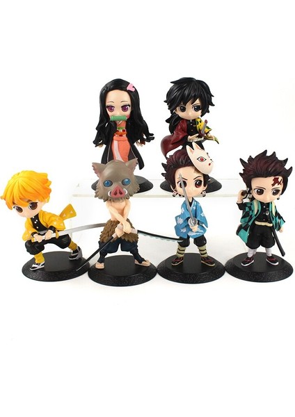14-16 cm Anime Iblis Avcısı Kimetsu Hiçbir Yaiba Q Posket Kamado Tanjirou Nezuko Agatsuma Tomioka Giyuu Pvc Aksiyon Figürleri Oyuncaklar Hediyeler (Yurt Dışından) indirimleri
