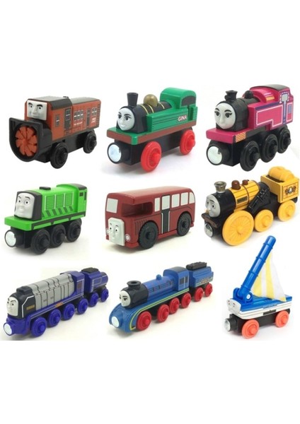 Orijinal Thomas ve Arkadaşları Ahşap Oyuncaklar Tren Demiryolu Oyuncaklar Eğitici Tren Ödül Oyuncaklar Çocuklar Için 2 Ila 4 Yaşında (Yurt Dışından) modelleri