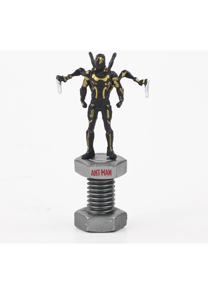 Sıcak Süper Kahraman Karınca Adam Karınca Adam Hank Pym Wasp Pvc 6.5 cm Action Figure Fan Koleksiyonu Şekil Oyuncaklar Boys Için Hediye Bebek (Yurt Dışından)