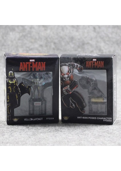 Sıcak Süper Kahraman Karınca Adam Karınca Adam Hank Pym Wasp Pvc 6.5 cm Action Figure Fan Koleksiyonu Şekil Oyuncaklar Boys Için Hediye Bebek (Yurt Dışından)