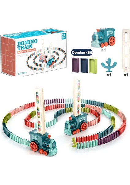 Çocuklar Elektrikli Domino Tren Oyuncak Ses ve Işık ile Otomatik Döşeme Domino Tuğla Blokları Oyunu Istifleme Oyunu Oyuncaklar Çocuklar Için Hediyeler (Yurt Dışından) modelleri