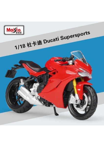 Maisto 1:18 Ducatı Canavar 696 Motogp Motosiklet Modeli Hatıra Oyuncak Koleksiyon Mini Moto Döküm (Yurt Dışından)