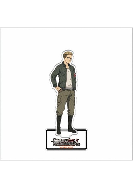 1 Adet Yeni Anime Titan Eren Levi Rivaille Cosplay Akrilik Standı Figürü Masaüstü Dekorasyon Koleksiyon Modeli Oyuncak Bebekler (Yurt Dışından)