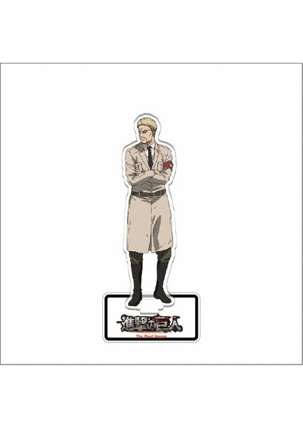 1 Adet Yeni Anime Titan Eren Levi Rivaille Cosplay Akrilik Standı Figürü Masaüstü Dekorasyon Koleksiyon Modeli Oyuncak Bebekler (Yurt Dışından)