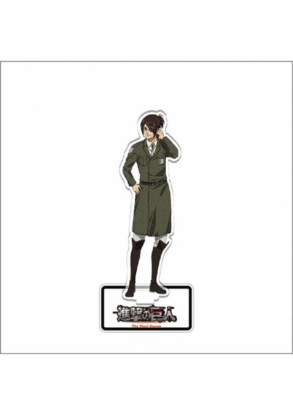1 Adet Yeni Anime Titan Eren Levi Rivaille Cosplay Akrilik Standı Figürü Masaüstü Dekorasyon Koleksiyon Modeli Oyuncak Bebekler (Yurt Dışından)