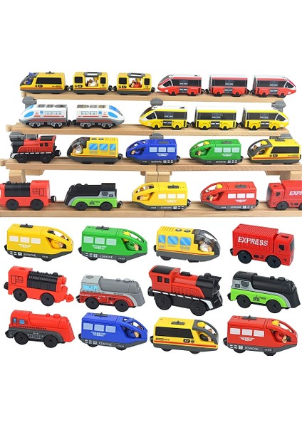 Manyetik Set Elektrikli Araba Lokomotif Tren Oyuncaklar Döküm Yuvası Fit Tüm Ahşap Marka Tren Parçası Ahşap Biro Demiryolu Rayları Çocuklar Için (Yurt Dışından) modelleri