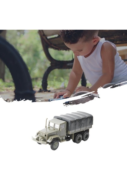 1:72 M35 Askeri Kamyon 4d Tekerlekli Zırhlı Araç Kauçuk Içermeyen Montaj Modeli Askeri Oyuncak Araba Hediyeler (Yurt Dışından) modelleri