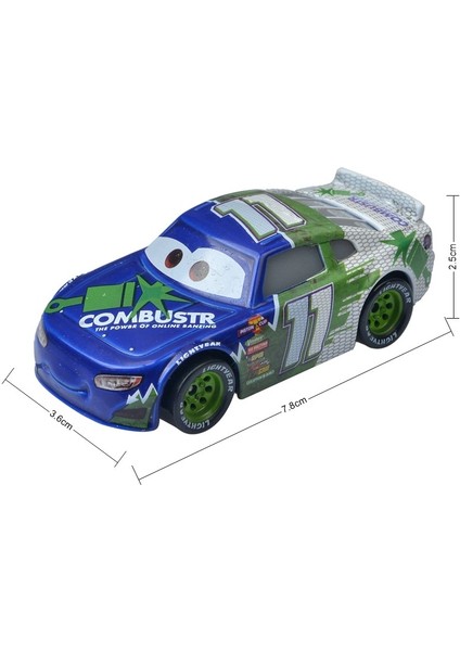 Disney Pixar Arabalar 3 Numara Racer Yıldırım Mcqueen Jackson Fırtına Civciv Hicks 1:55 Döküm Metal Alaşım Araç Modeli Oyuncaklar Çocuk Için (Yurt Dışından) fiyatları