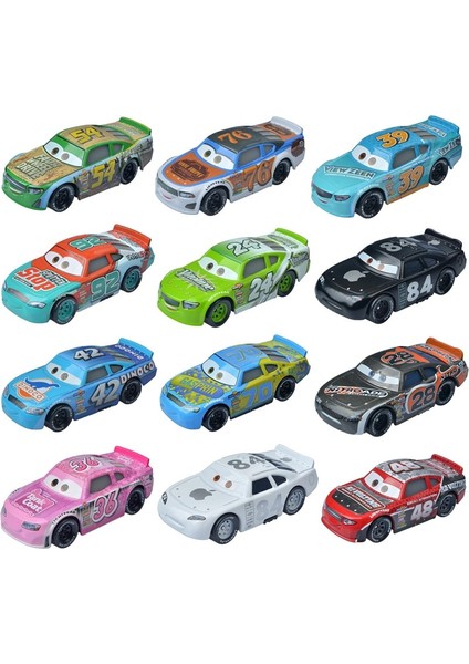 Disney Pixar Arabalar 3 Numara Racer Yıldırım Mcqueen Jackson Fırtına Civciv Hicks 1:55 Döküm Metal Alaşım Araç Modeli Oyuncaklar Çocuk Için (Yurt Dışından) modelleri