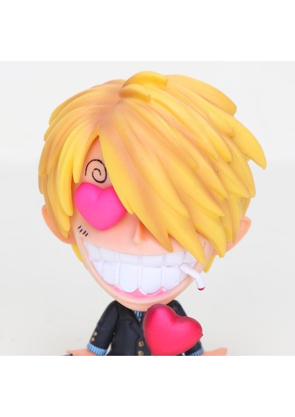 One Piece Çocukluk Sabo Luffy Ace Chopper Sanji Roronoa Zoro Gk Q Oturan Ver. Şişe Sarılma Pvc Aksiyon Şekilli Kalıp Oyuncak (Yurt Dışından) indirimleri
