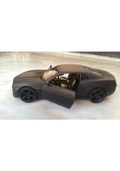 Lisanslı Döküm Metal 1:36 Ölçekli Koleksiyon Araba Modeli Thechevrolet Camaro Alaşım Geri Çekilebilir Oyuncak Araç - Mat Siyah (Yurt Dışından) fiyatları