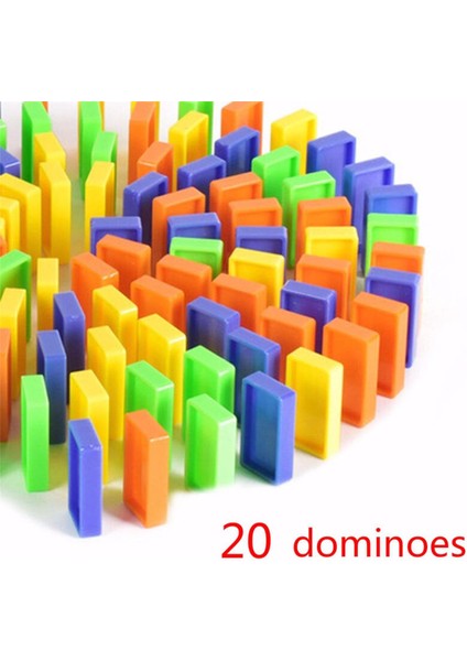 Domino Oyunu Araba Oyuncak Seti Otomatik Olarak Yerleştirilen Domino Tren Arabası Işık ve Ses ile Eğitim Yapı Taşları Dıy Oyuncak Hediye (Yurt Dışından)