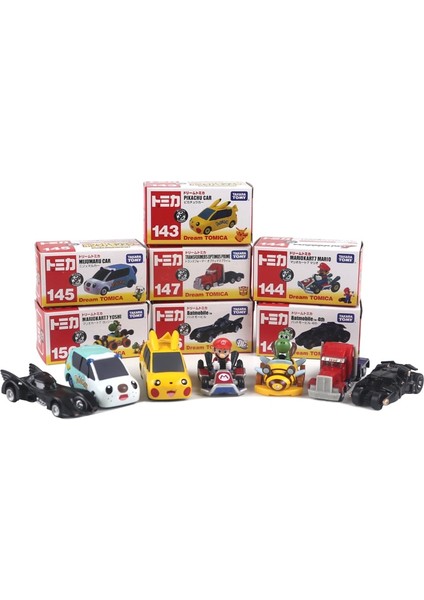 Takara Tomy Rüya Tomica Pikachu Araba Mariokart7 Yoshi Mario Sevimli Mini Araç Döküm Metal Model Alaşım Araba S Versiyonu Oyuncak Hediye (Yurt Dışından)