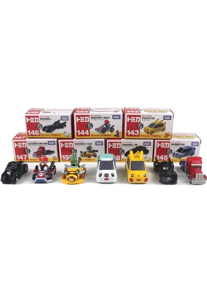 Takara Tomy Rüya Tomica Pikachu Araba Mariokart7 Yoshi Mario Sevimli Mini Araç Döküm Metal Model Alaşım Araba S Versiyonu Oyuncak Hediye (Yurt Dışından)