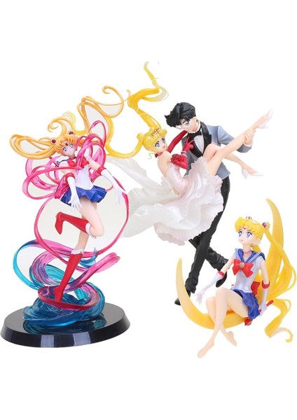 Anime Figürü Chibi Mamoru Masquerade Ed Koleksiyon Model Oyuncak Kız Oyuncakları (Yurt Dışından) modelleri